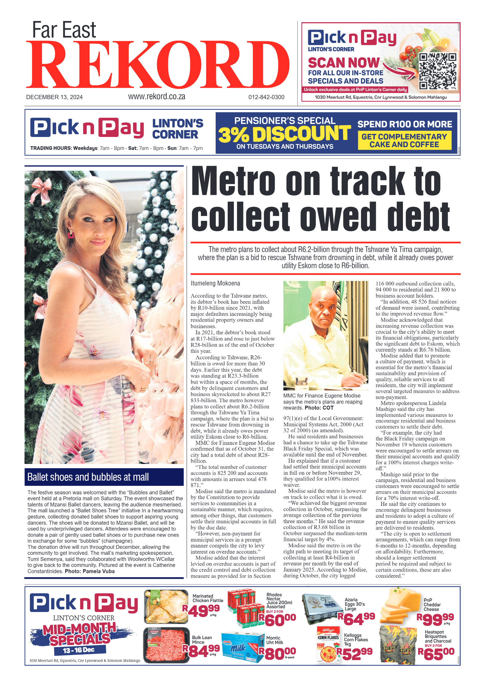 Rekord Far East 13 December 2024 page 1