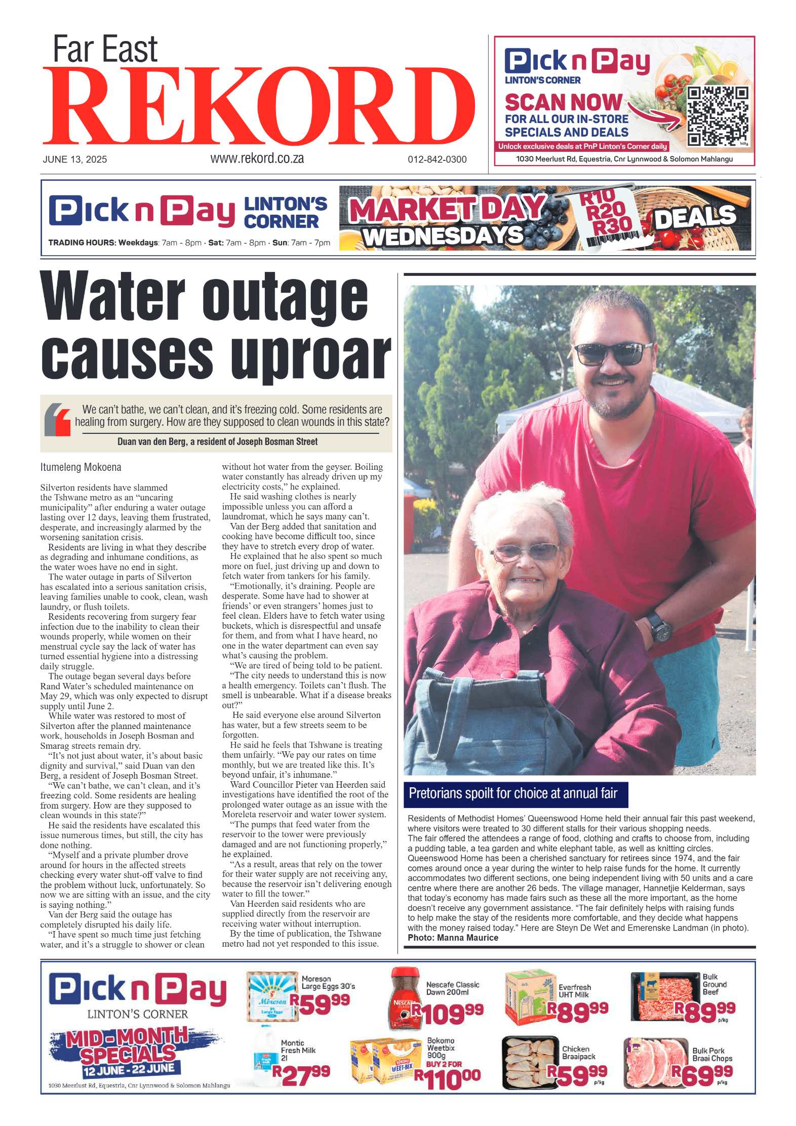 Rekord Far East 13 June 2025 page 1