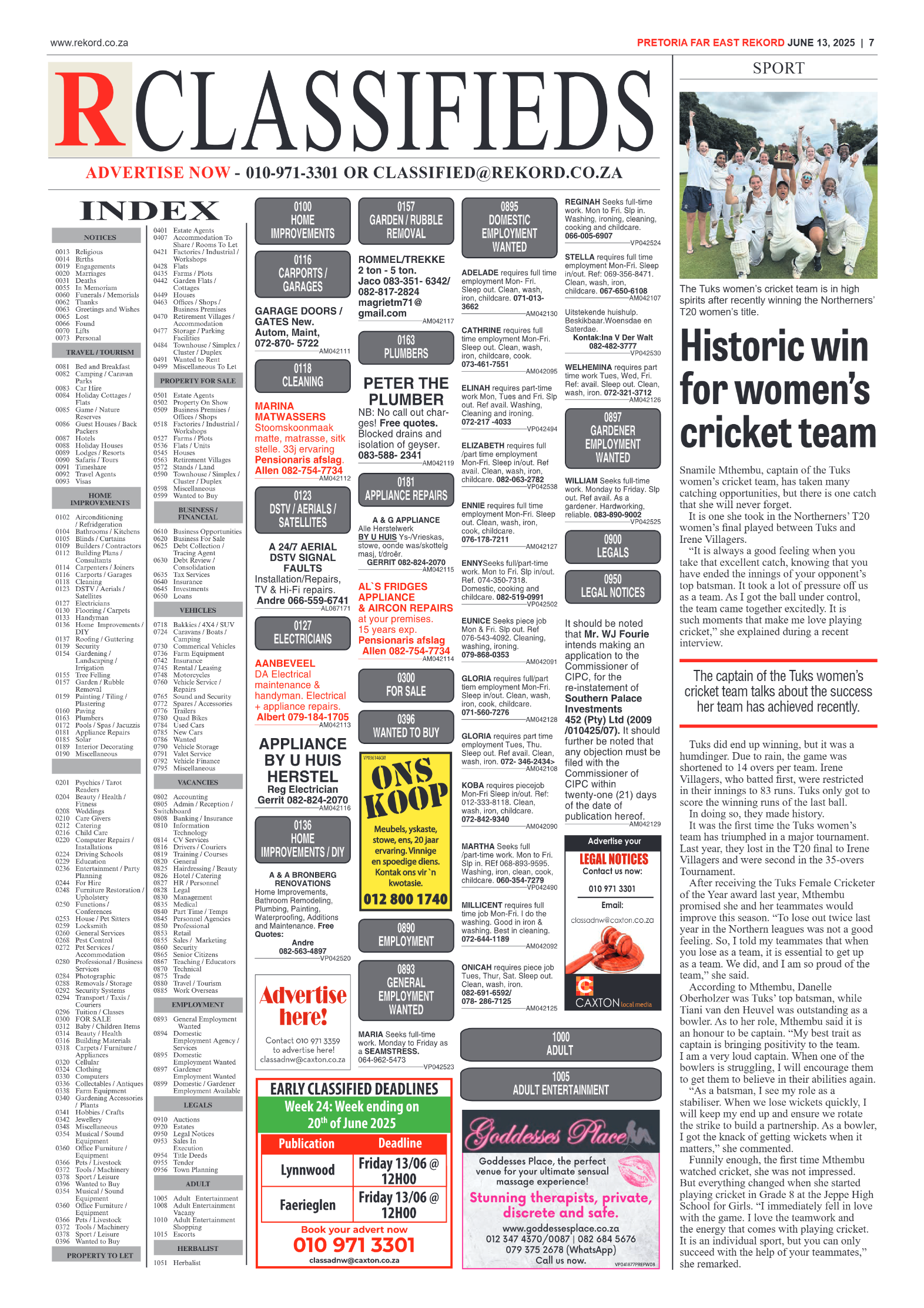 Rekord Far East 13 June 2025 page 7