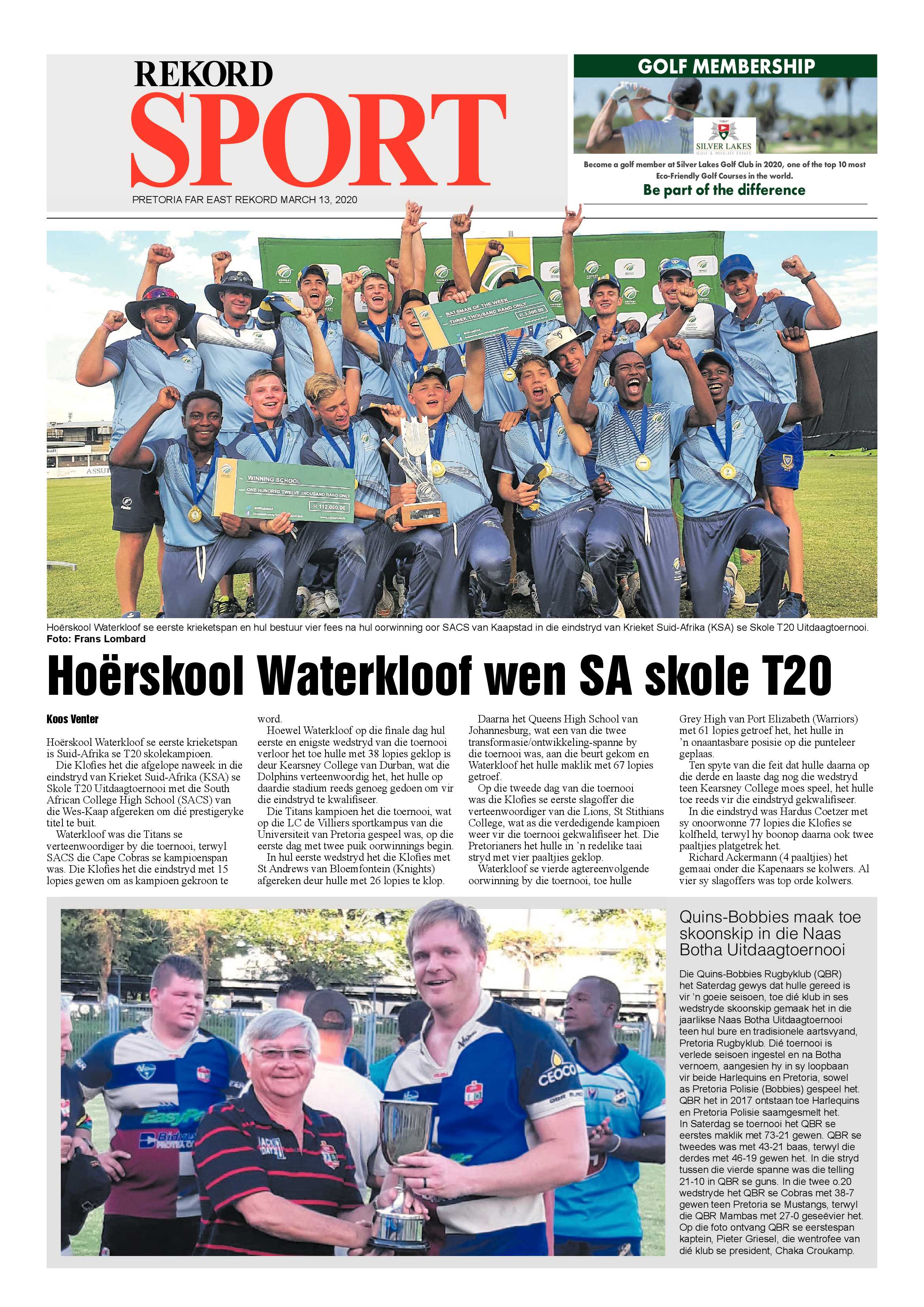Rekord Far East 13 March 2020 page 16