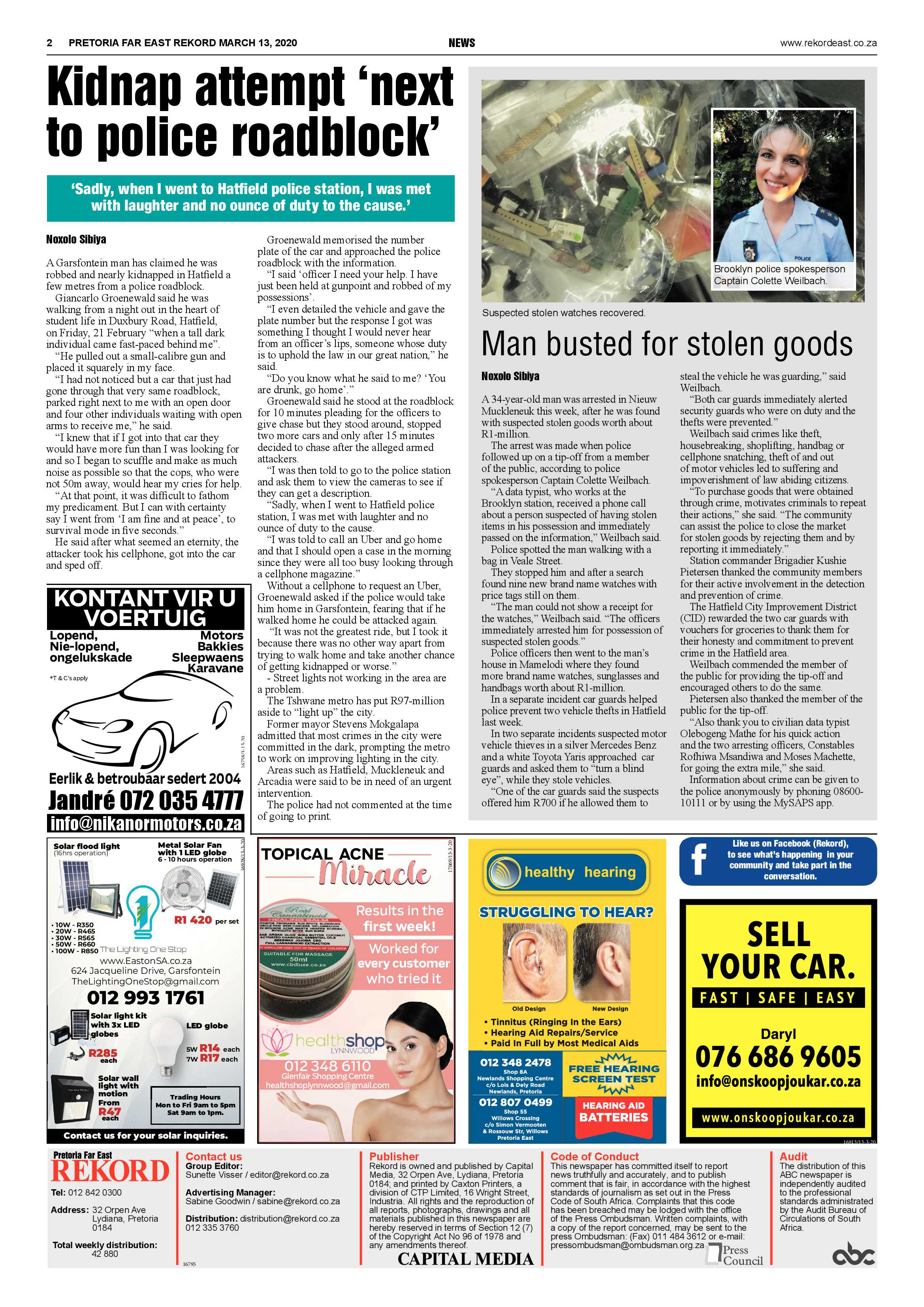 Rekord Far East 13 March 2020 page 2