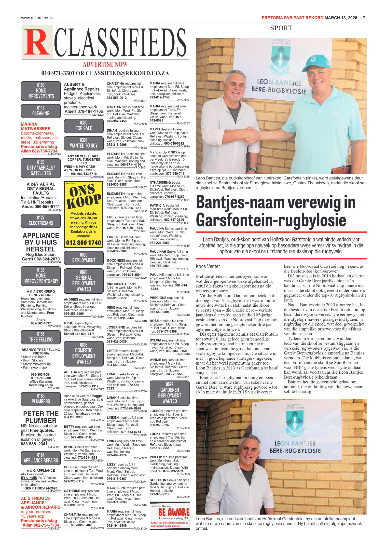 Rekord Far East 13 March 2026 page 7