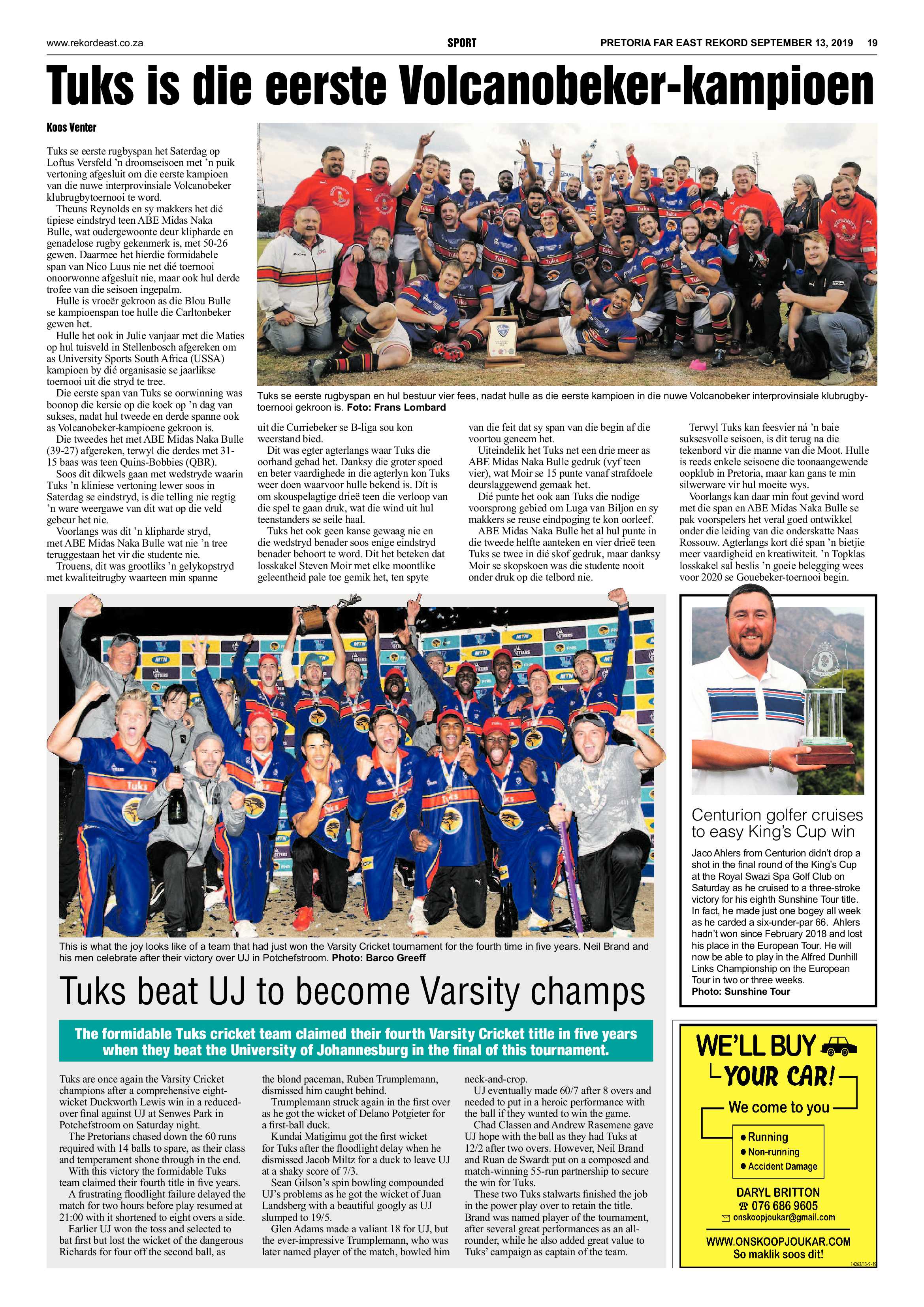Rekord Far East 13 September 2019 page 19