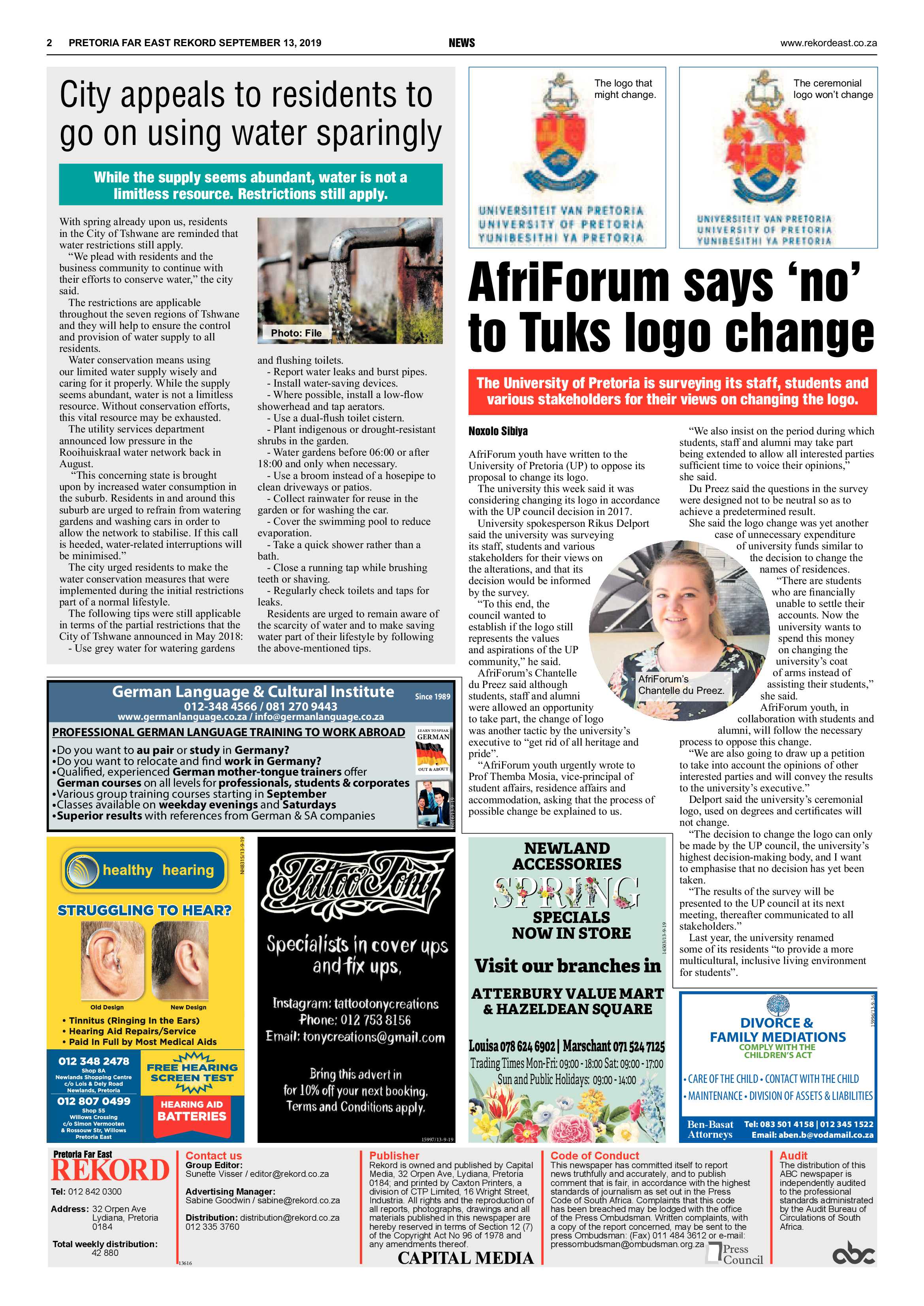 Rekord Far East 13 September 2019 page 2