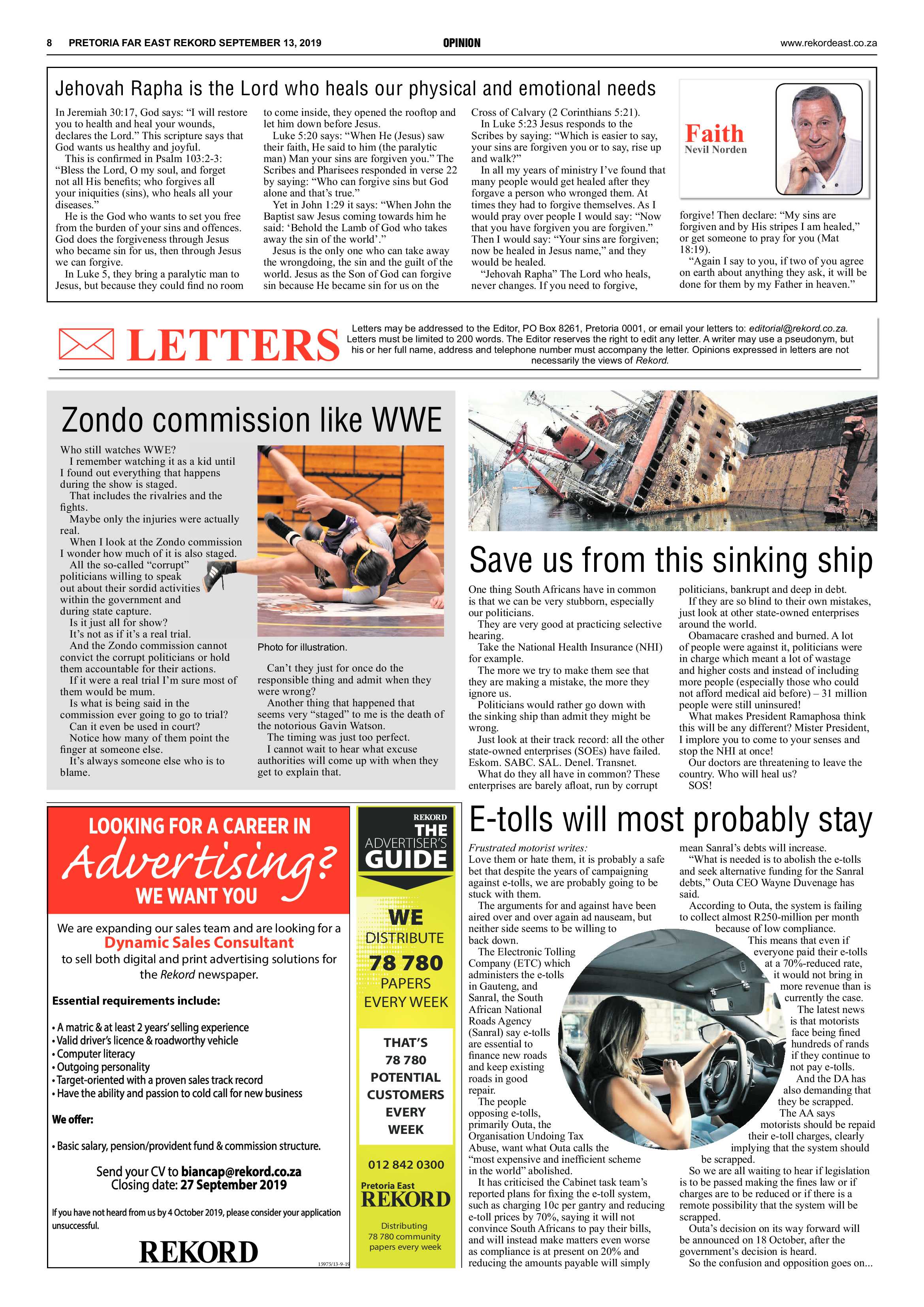 Rekord Far East 13 September 2019 page 8