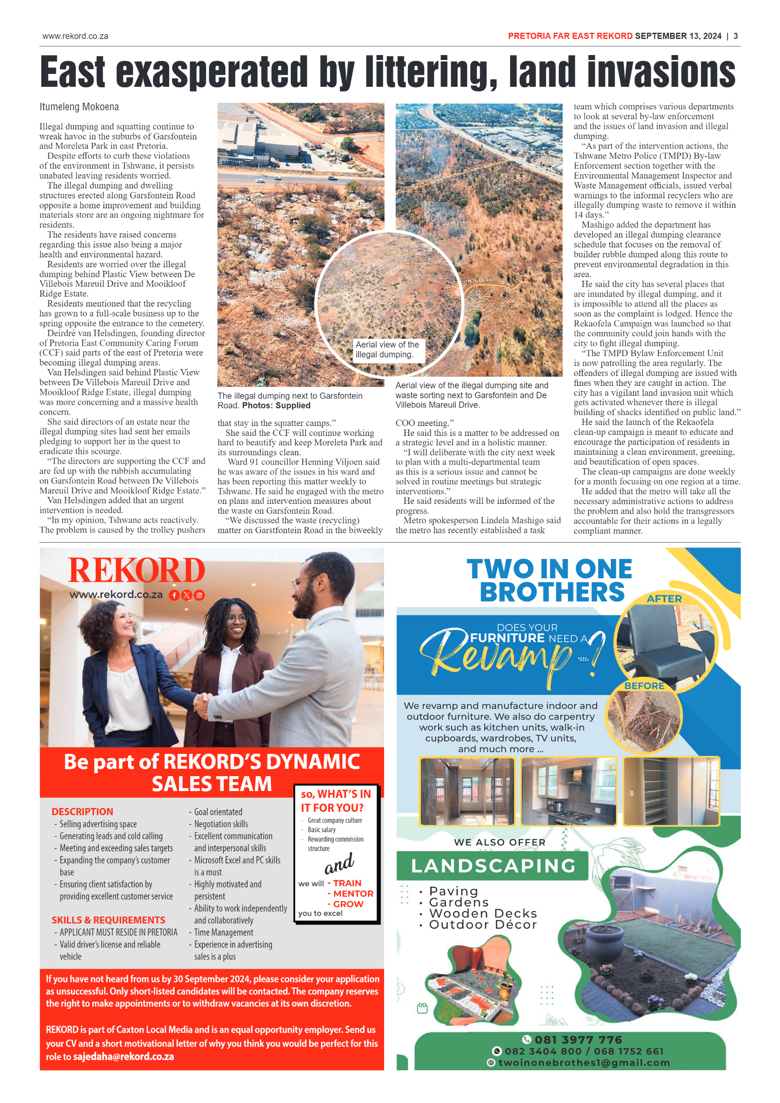 Rekord Far East 13 September 2024 page 3