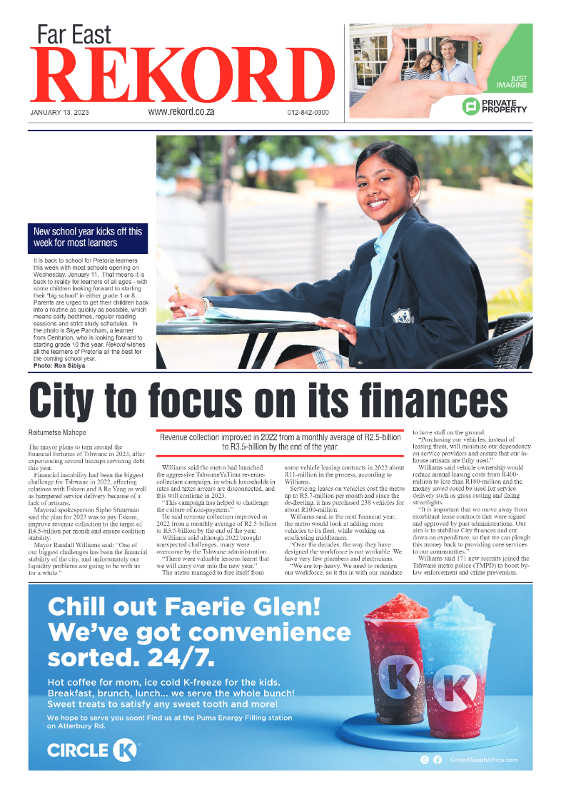 Rekord Far East 13 january 2023 page 1