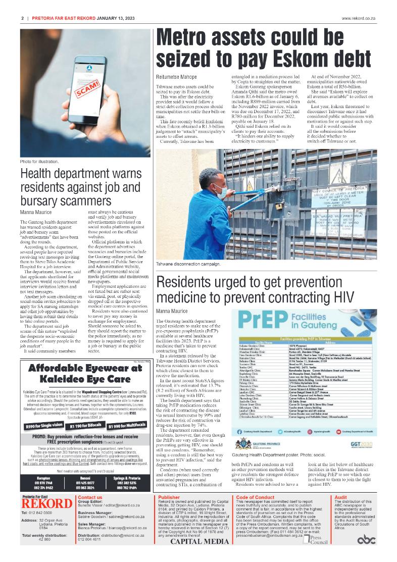 Rekord Far East 13 january 2023 page 2