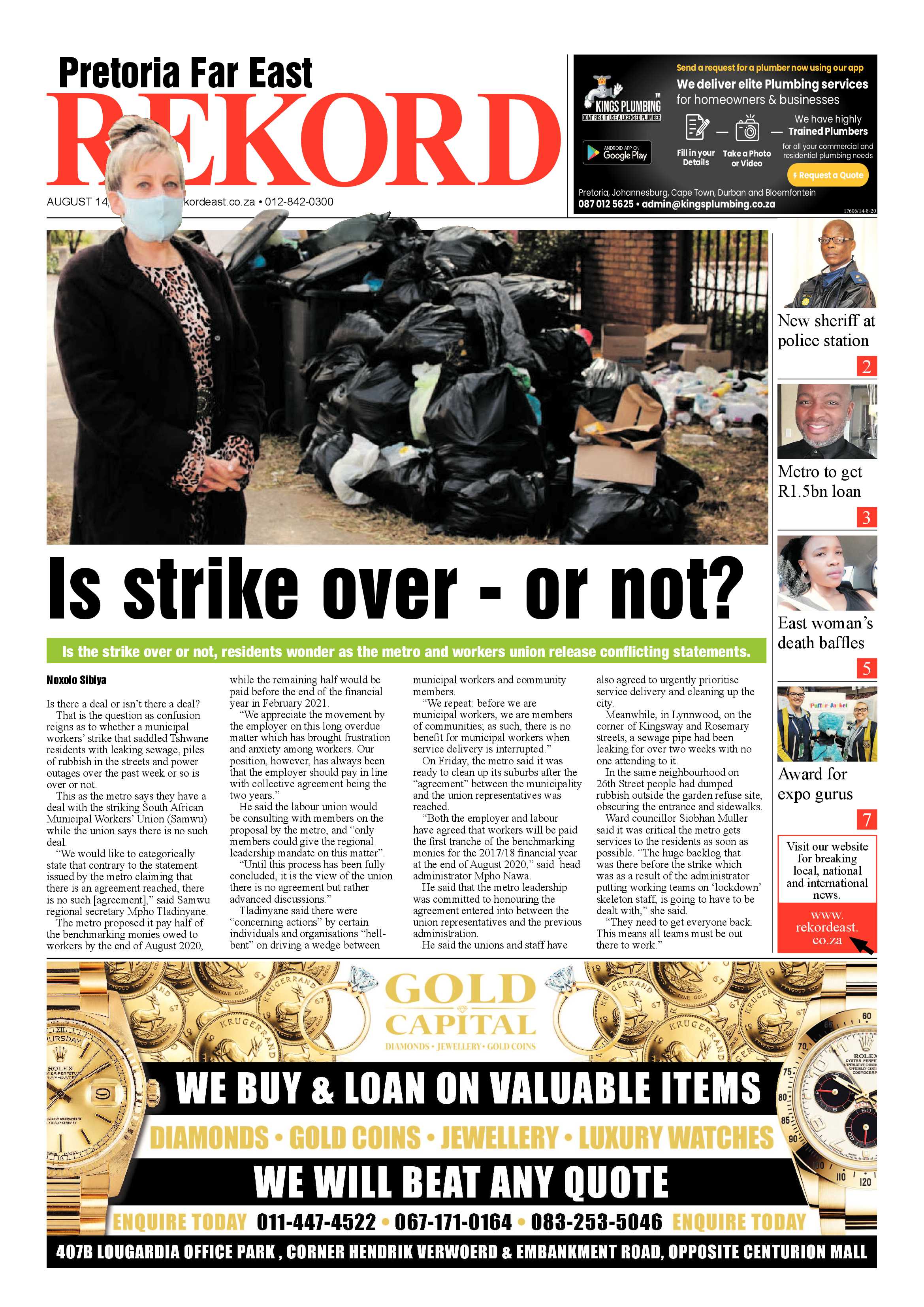 Rekord Far East 14 August 2020 page 1