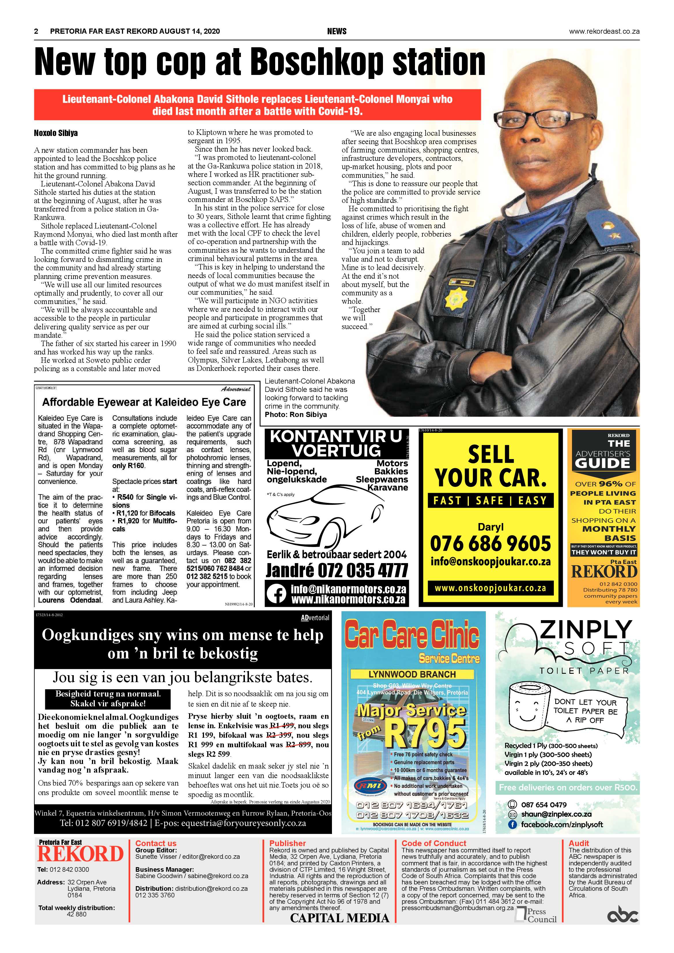 Rekord Far East 14 August 2020 page 2