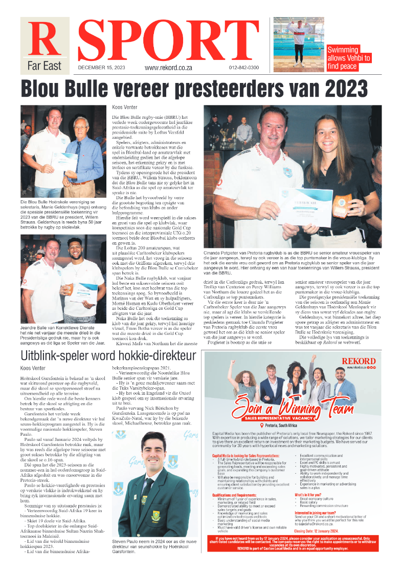 Rekord Far  East 15 December 2023 page 12