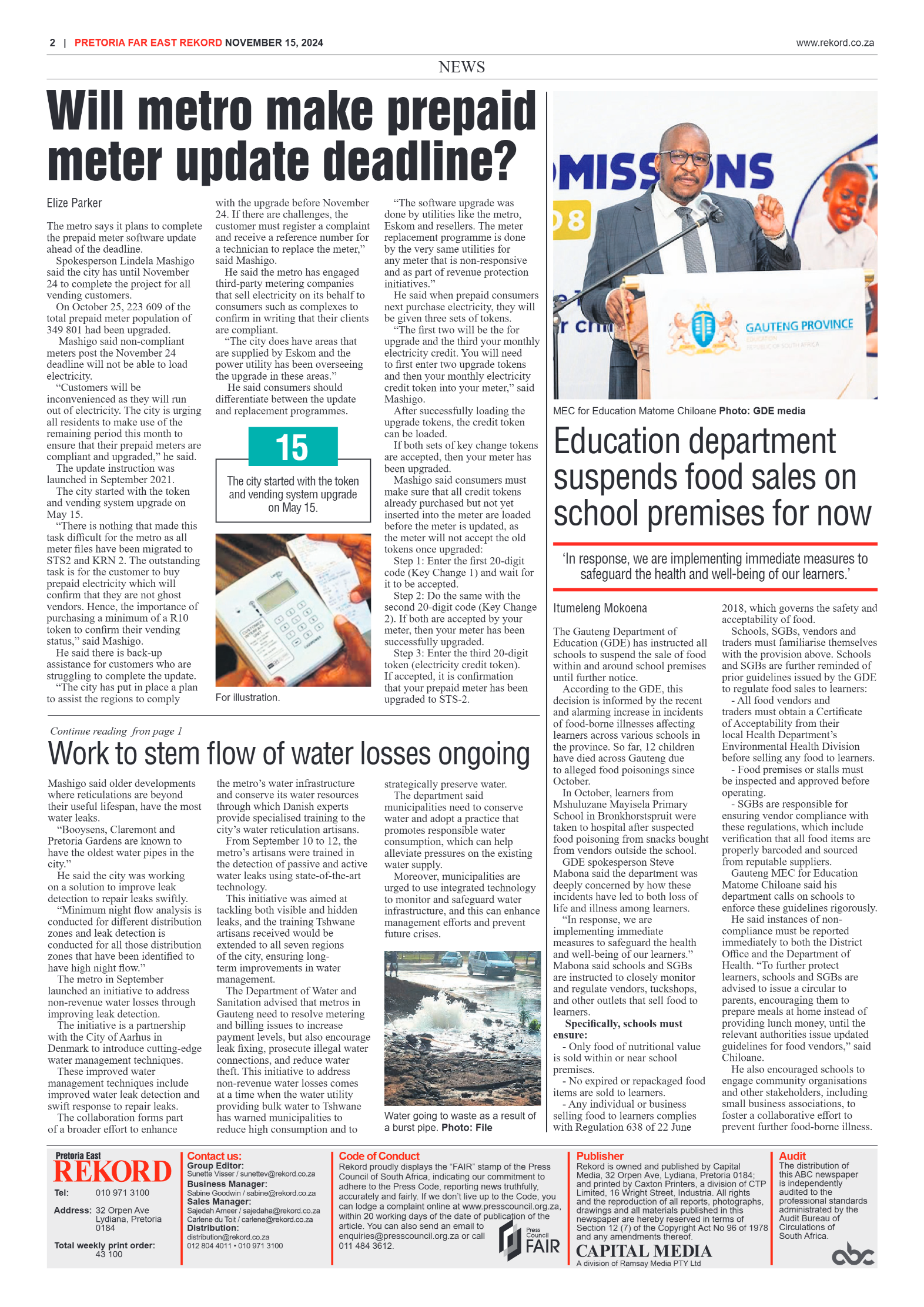 Rekord Far East 15 November 2024 page 2