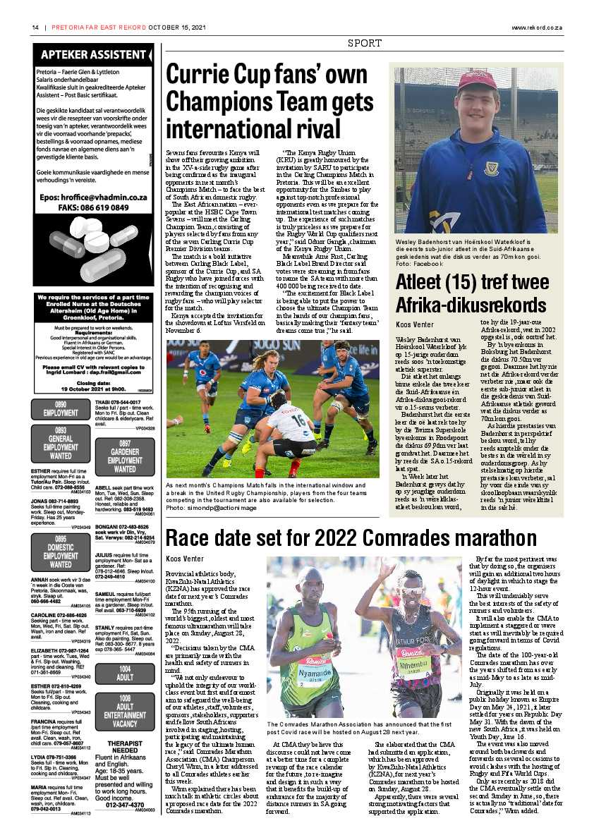Rekord Far East 15 October 2021 page 14