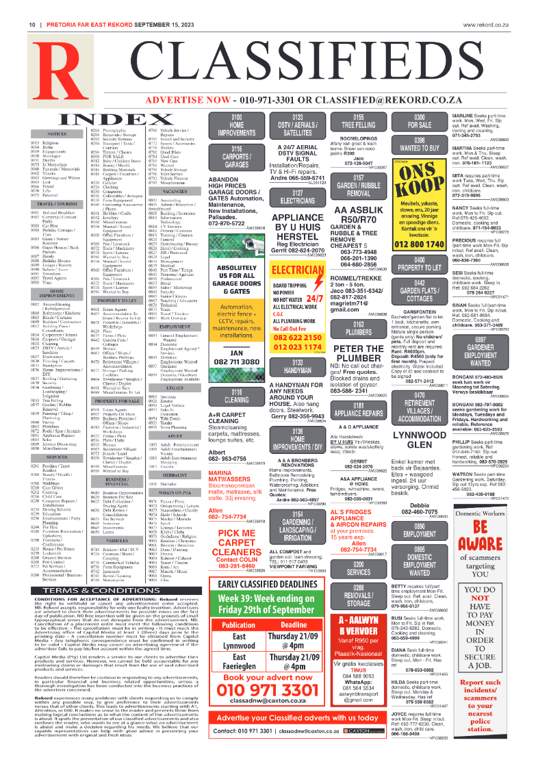 Rekord Far East 15 September 2023 page 10