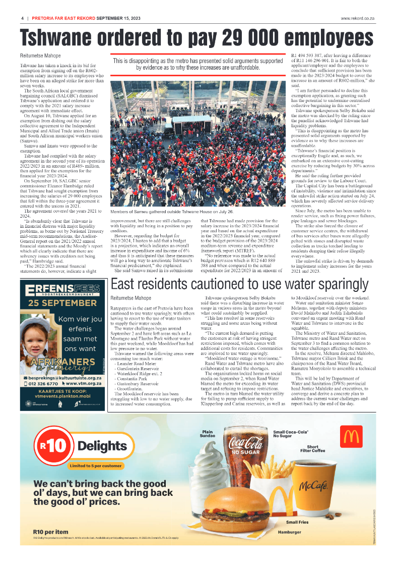 Rekord Far East 15 September 2023 page 4