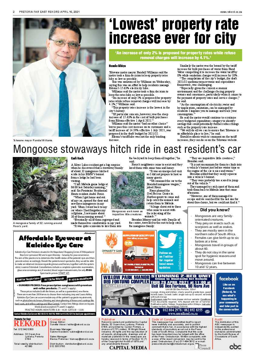 Rekord Far East 16 April 2021 page 2