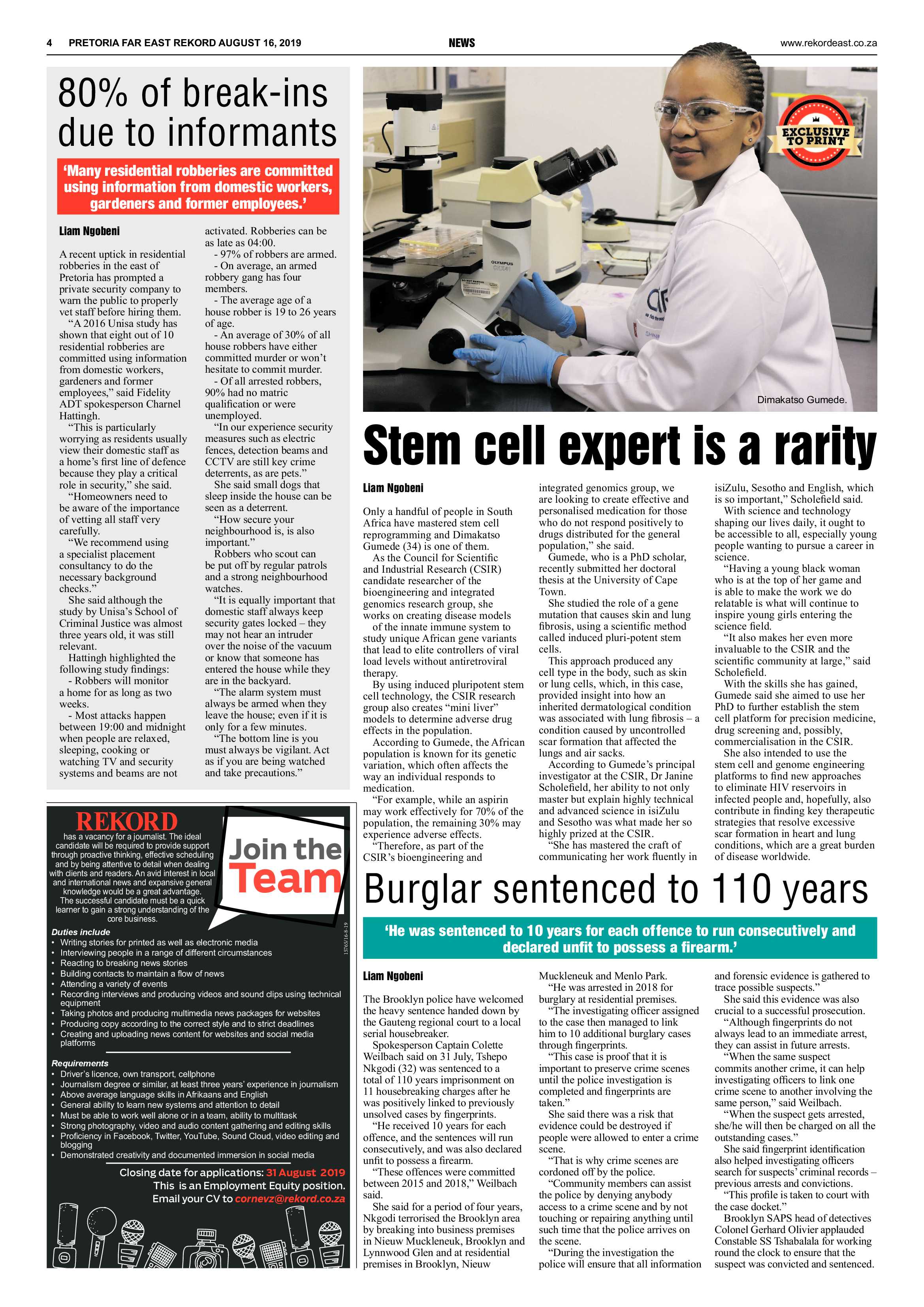 Rekord Far East 16 August 2019 page 4