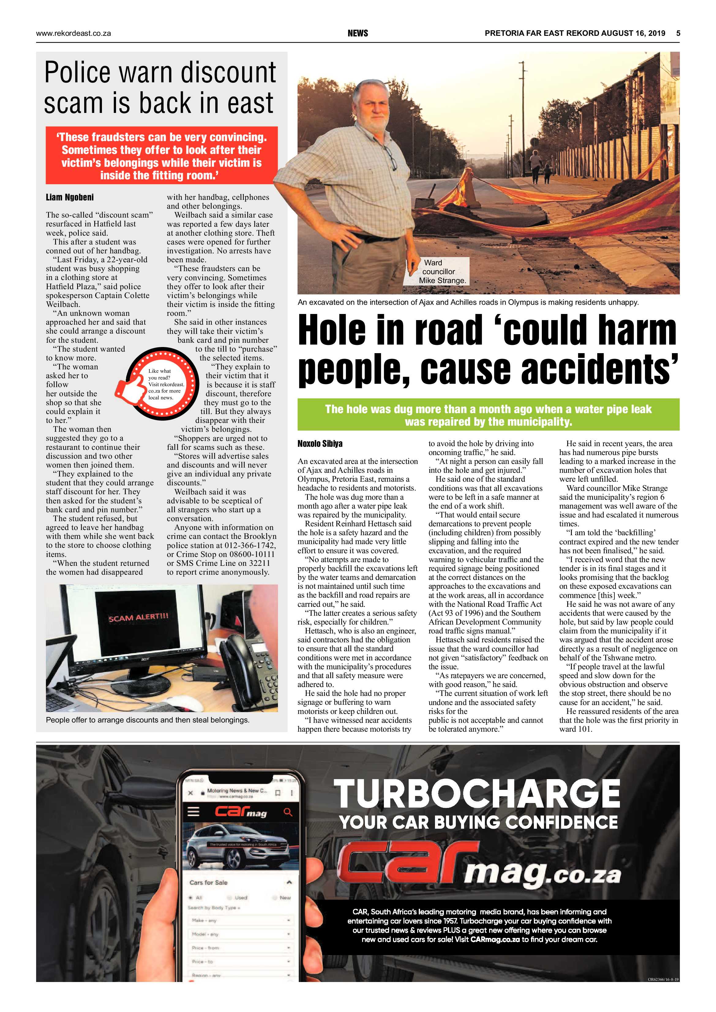 Rekord Far East 16 August 2019 page 5