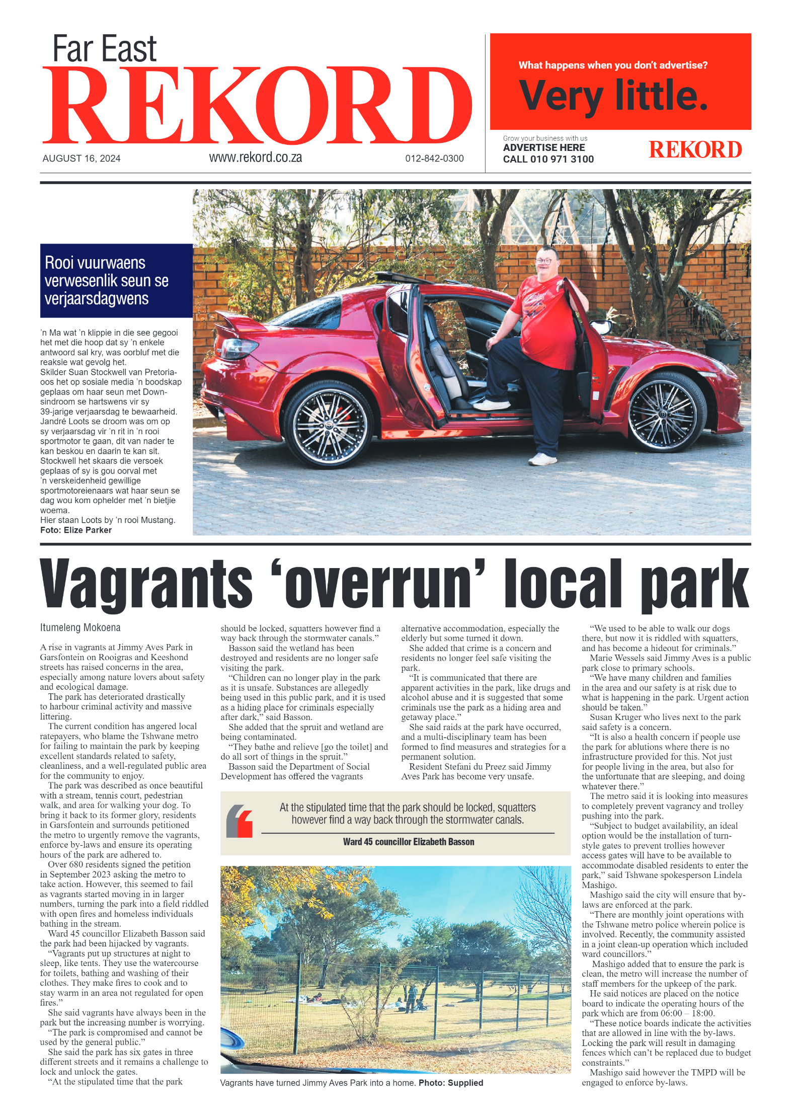 Rekord Far East 16 August 2024 page 1
