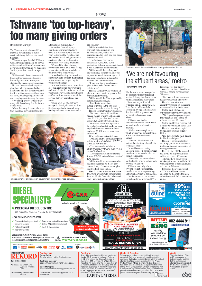 Rekord Far East 16 December 2022 page 2