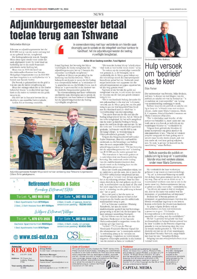 Rekord Far East 16 February 2024 page 2