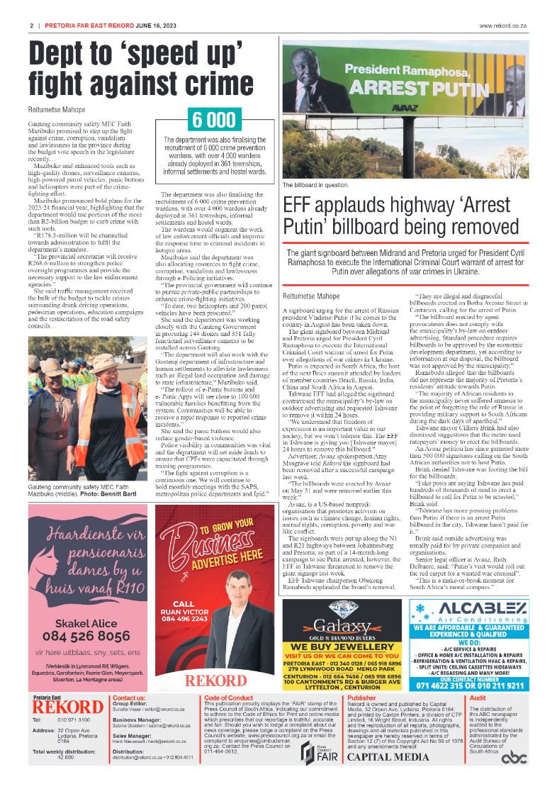 Rekord Far East 16 June 2023 page 2