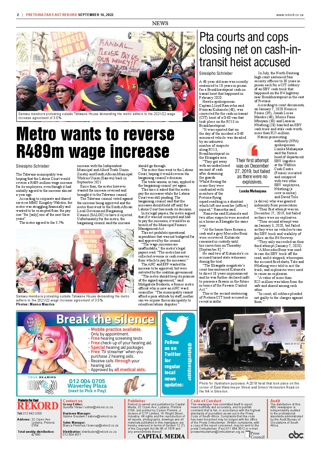 Rekord Far East 16 September 2022 page 2