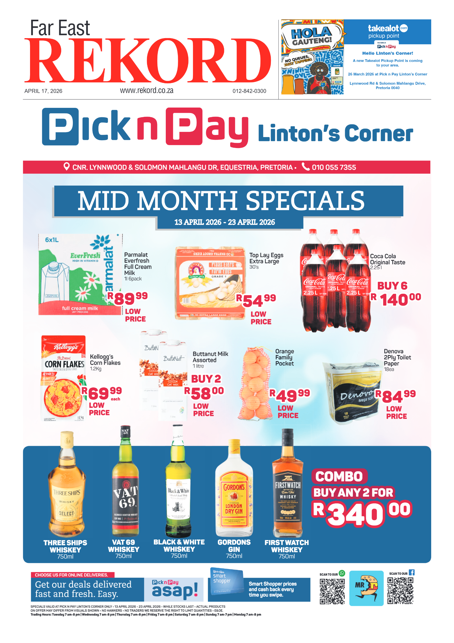 Rekord Far East 17 April 2026 page 1