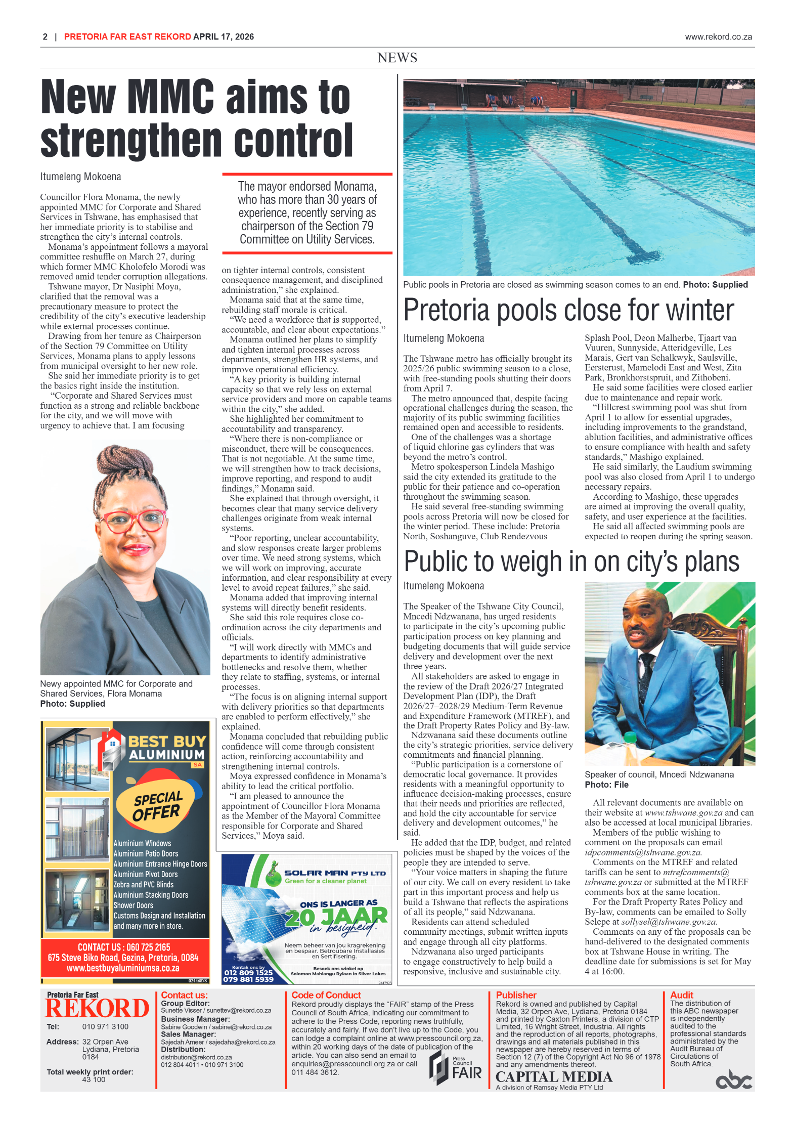 Rekord Far East 17 April 2026 page 4