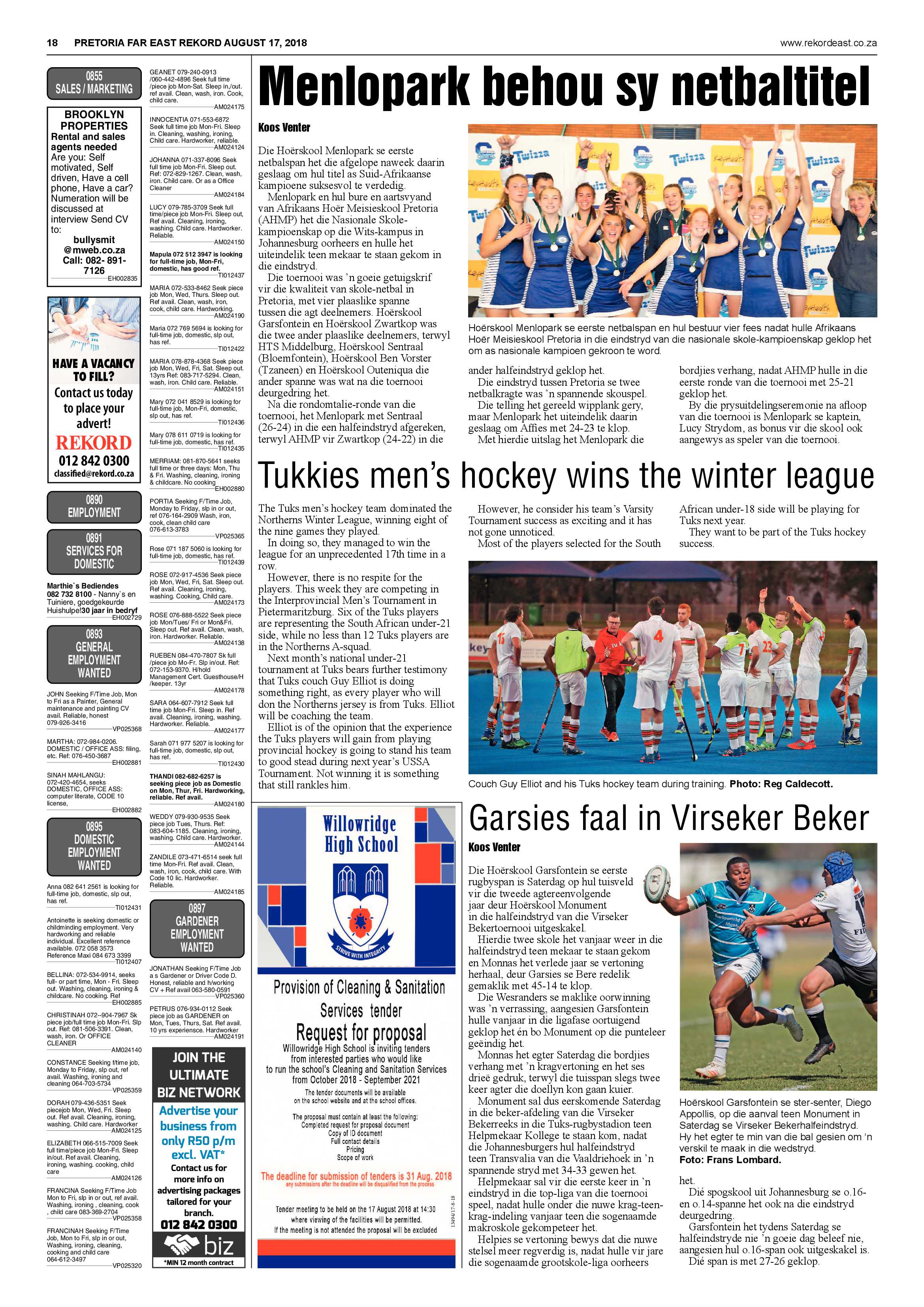 Rekord Far East 17 August 2018 page 18