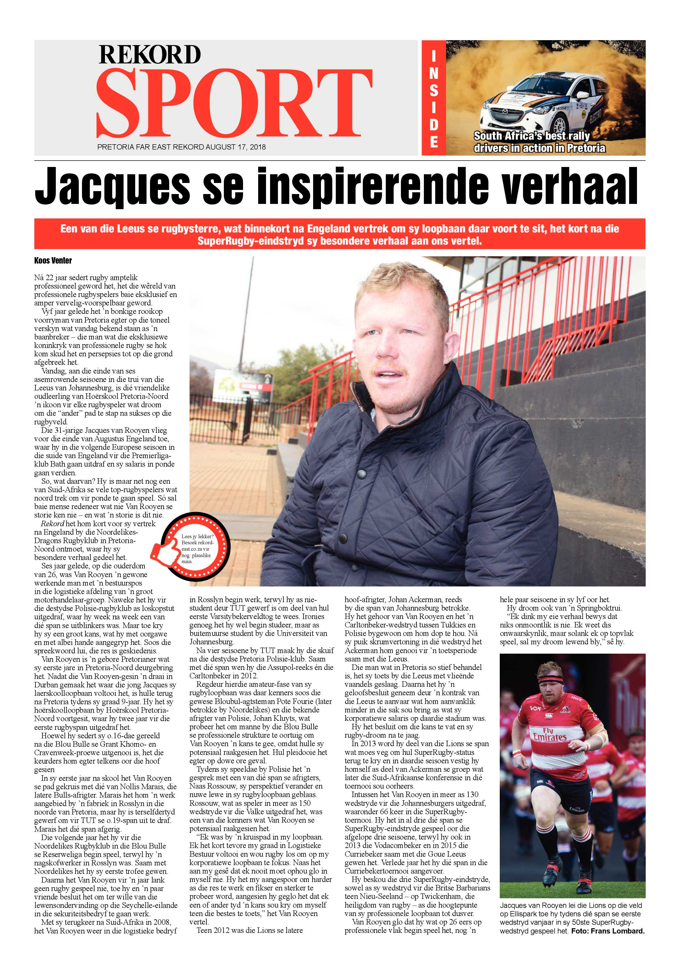 Rekord Far East 17 August 2018 page 20