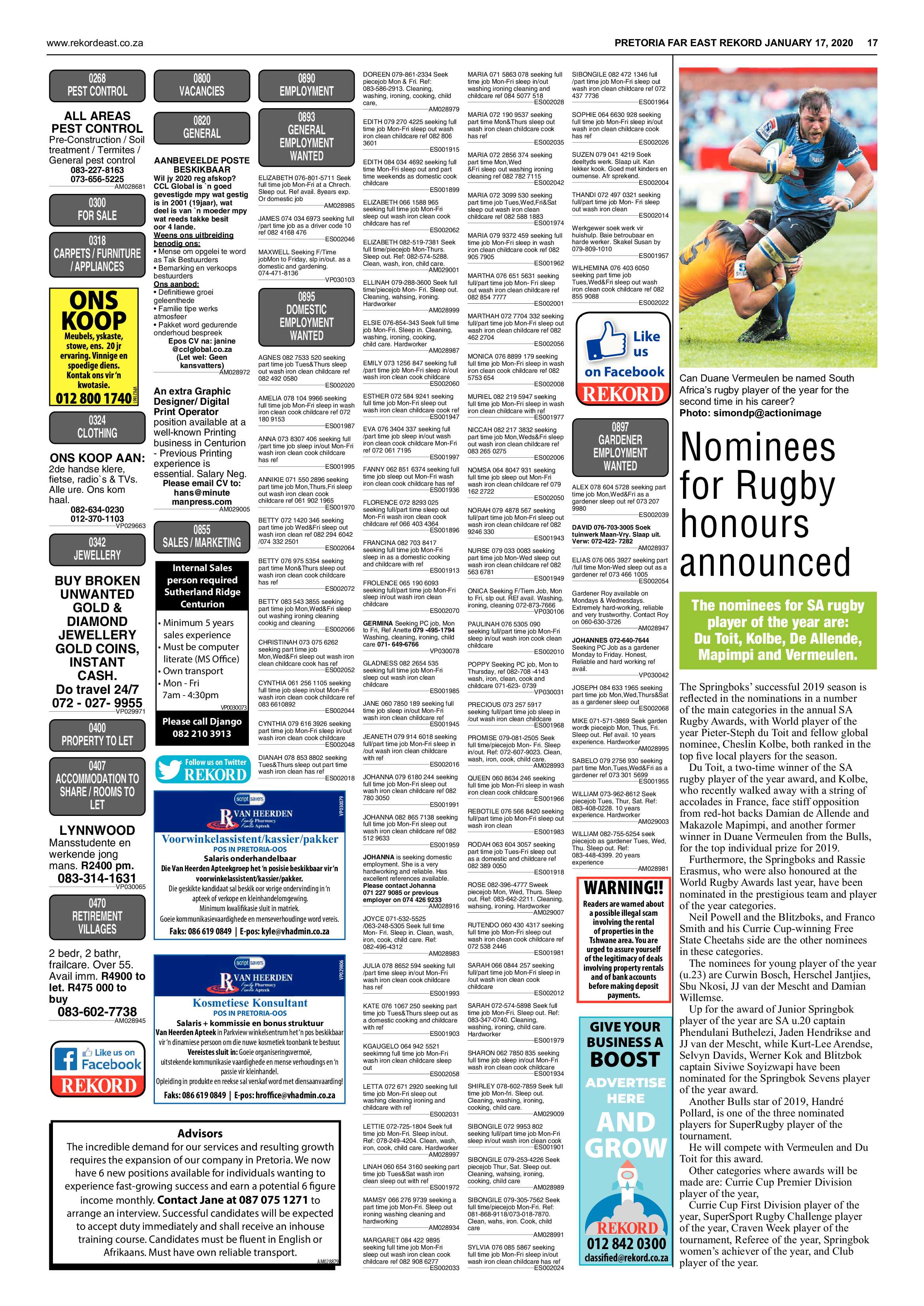 Rekord Far East 17 January 2020 page 17