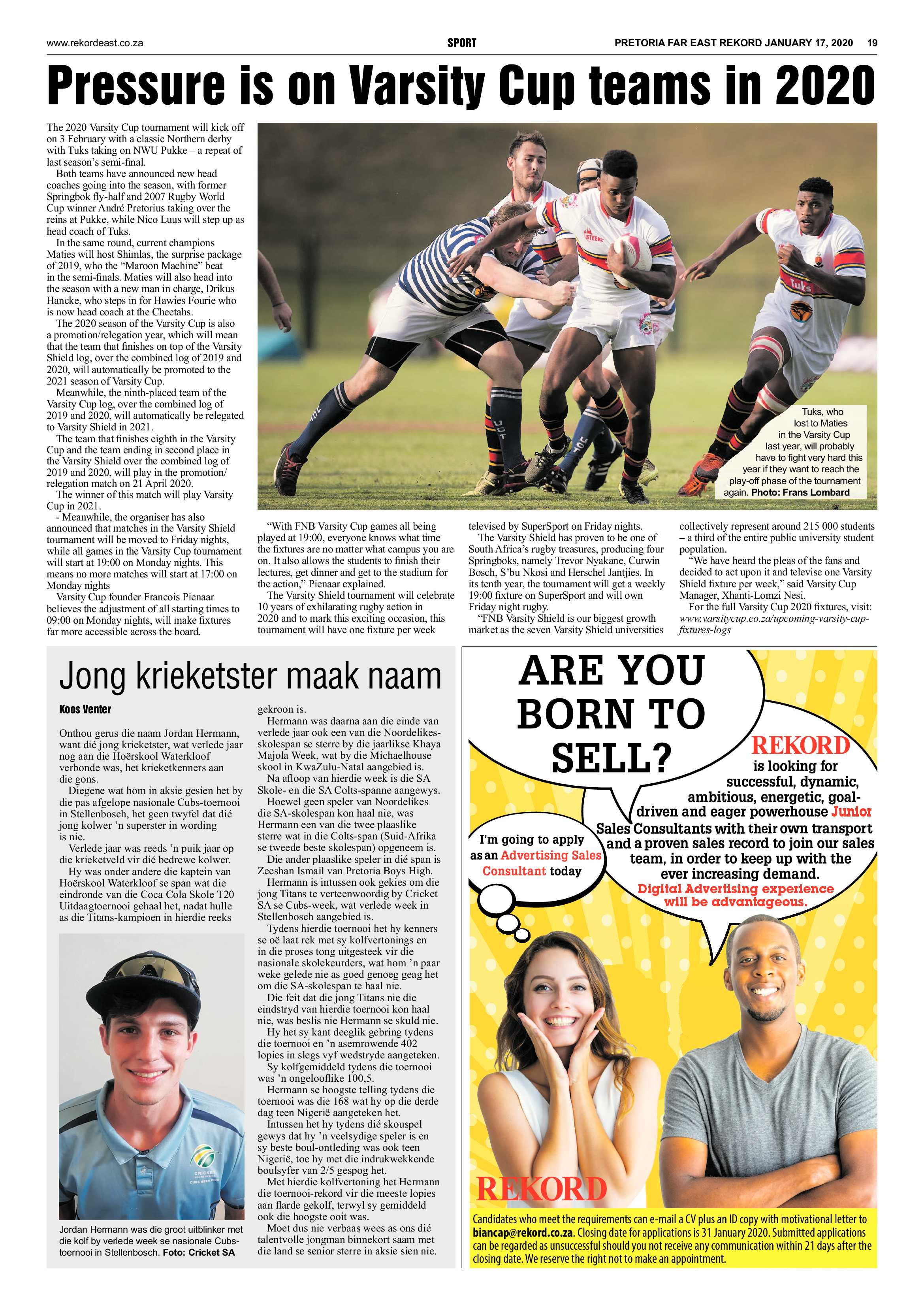 Rekord Far East 17 January 2020 page 19