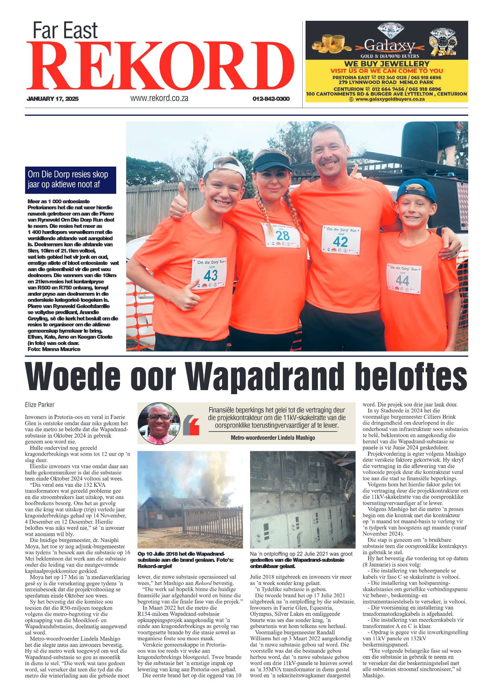 Rekord Far East 17 January 2025 page 1