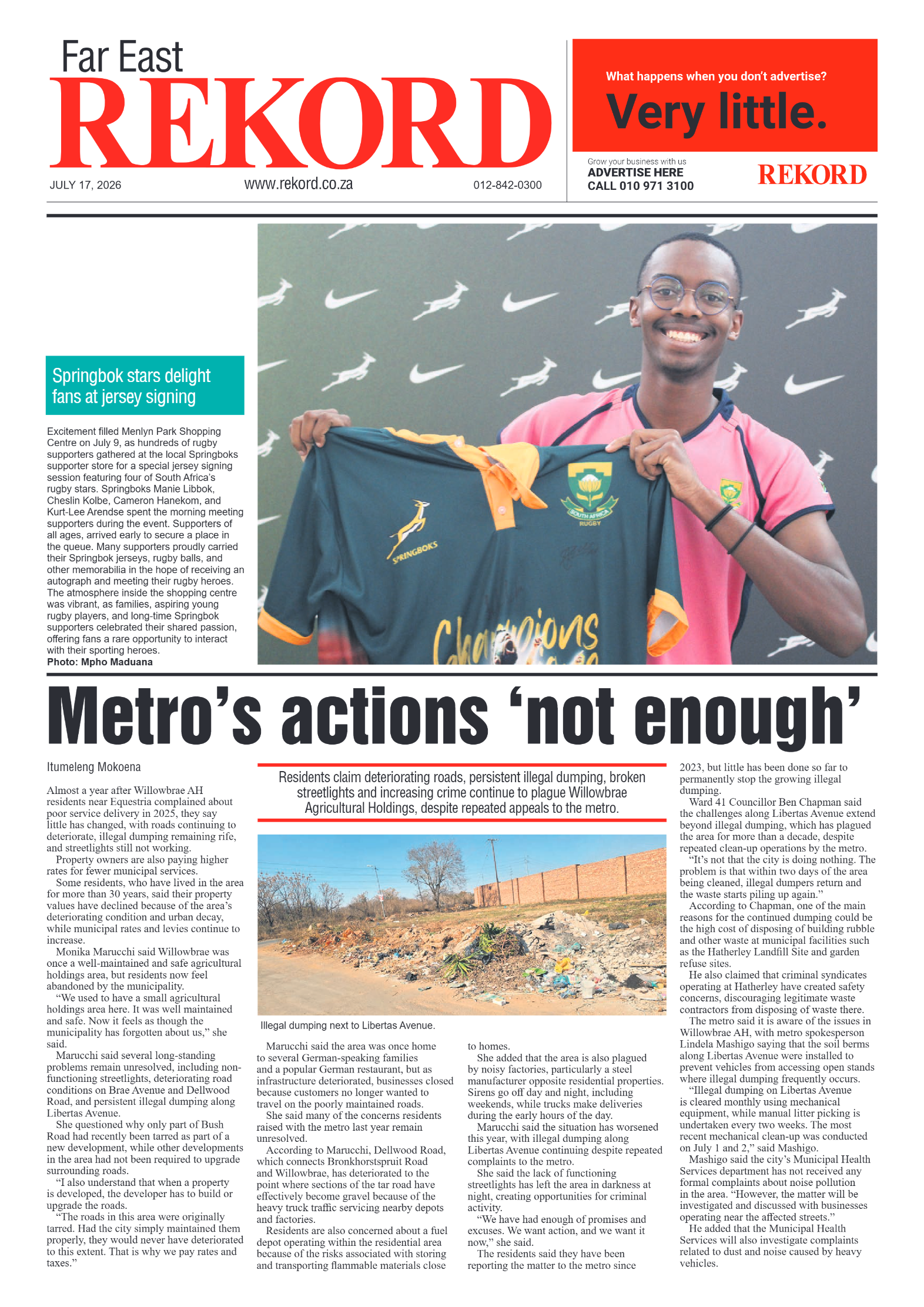 Rekord Far East 17 July 2026 page 3