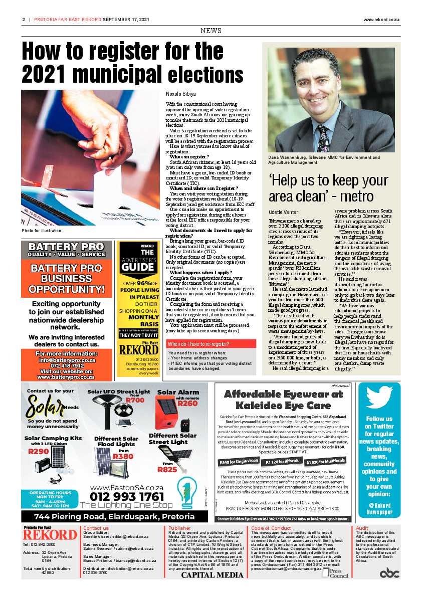 Rekord Far East 17 September 2021 page 2