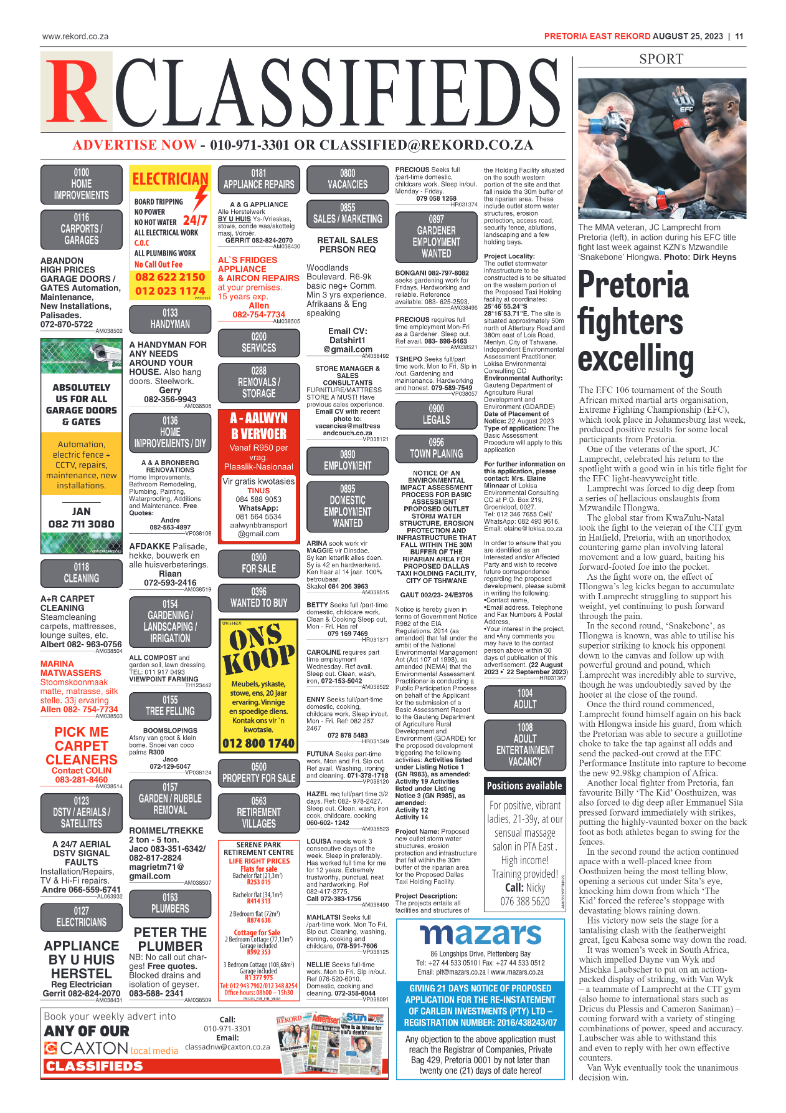 Rekord  East 25 August 2023 page 11