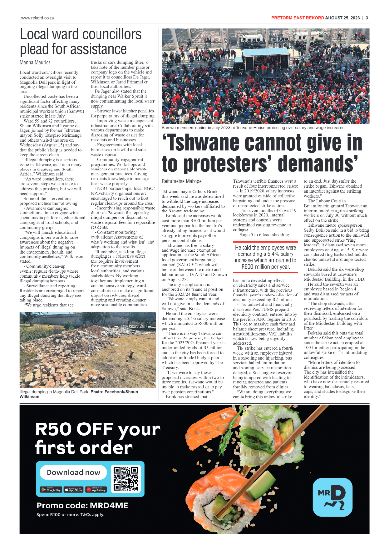 Rekord  East 25 August 2023 page 3