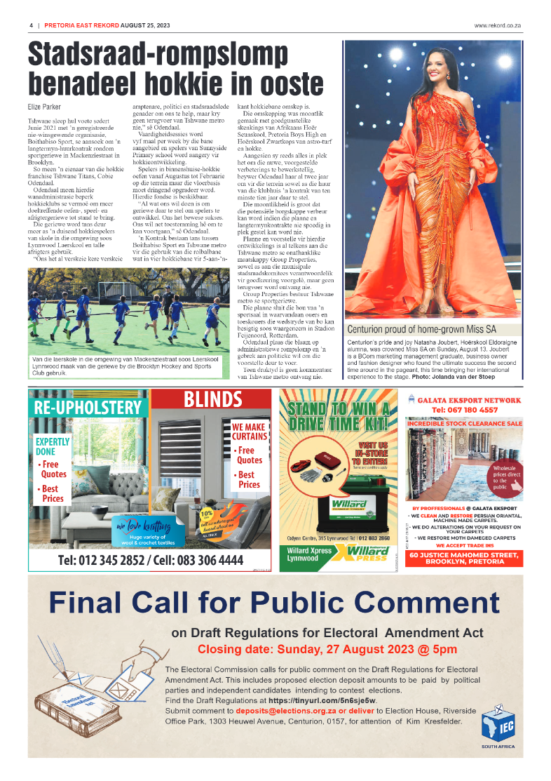 Rekord  East 25 August 2023 page 4