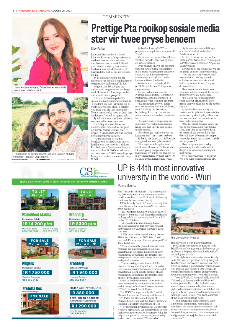 Rekord  East 25 August 2023 page 8