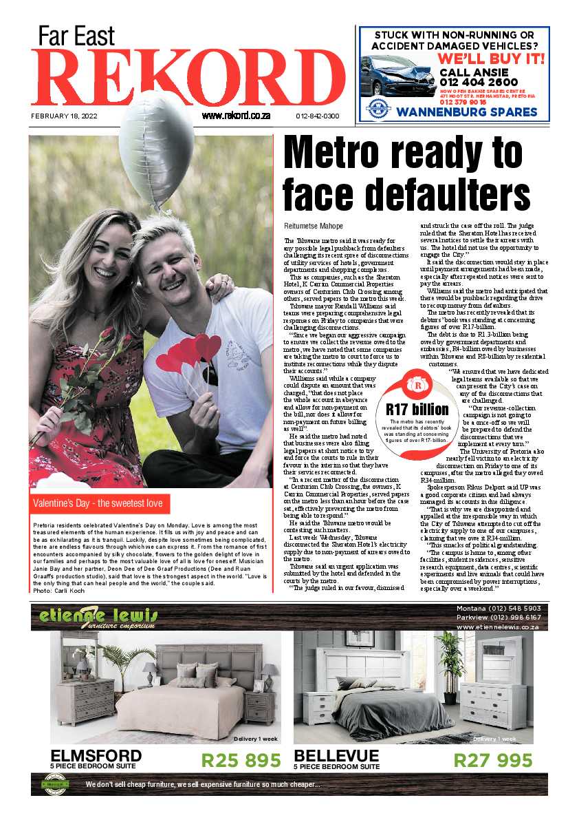 Rekord Far East 18 February 2022 page 1