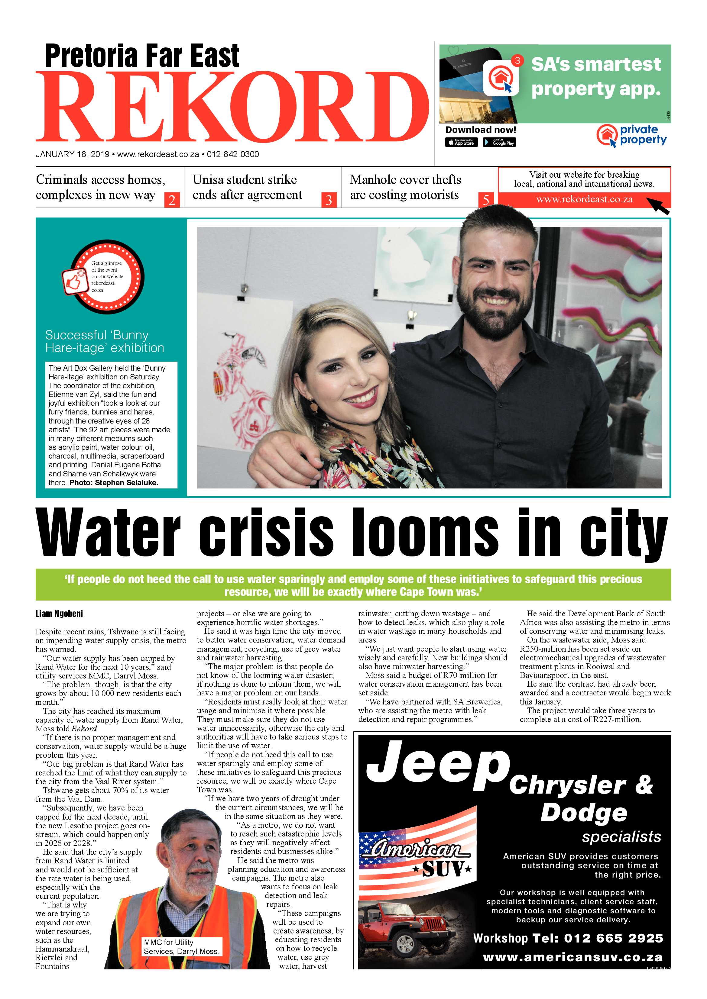 Rekord Far East 18 January 2019 page 1