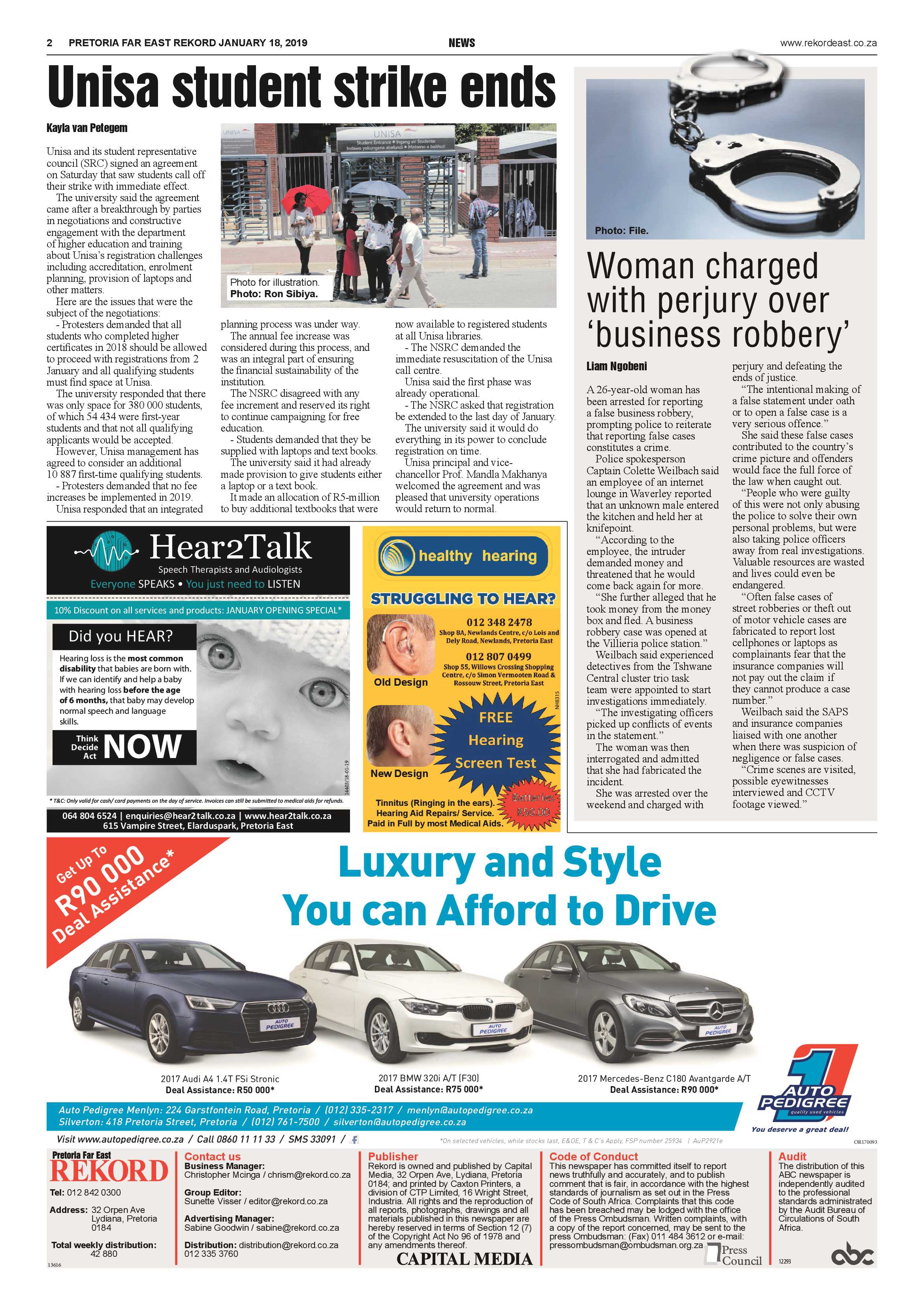 Rekord Far East 18 January 2019 page 2
