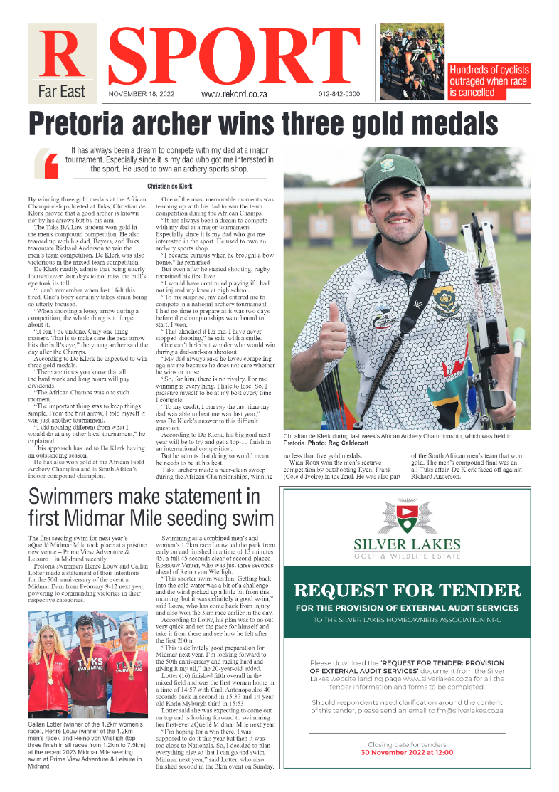 Rekord Far East 18 November 2022 page 12