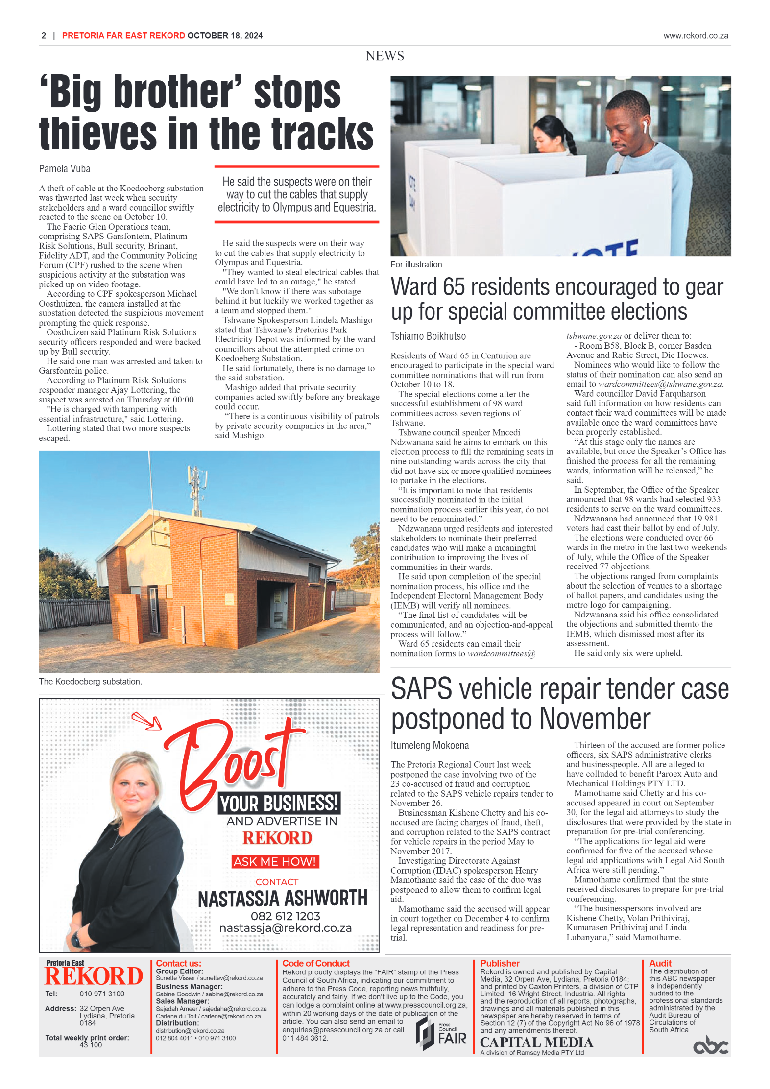 Rekord Far East 18 October 2024 page 2