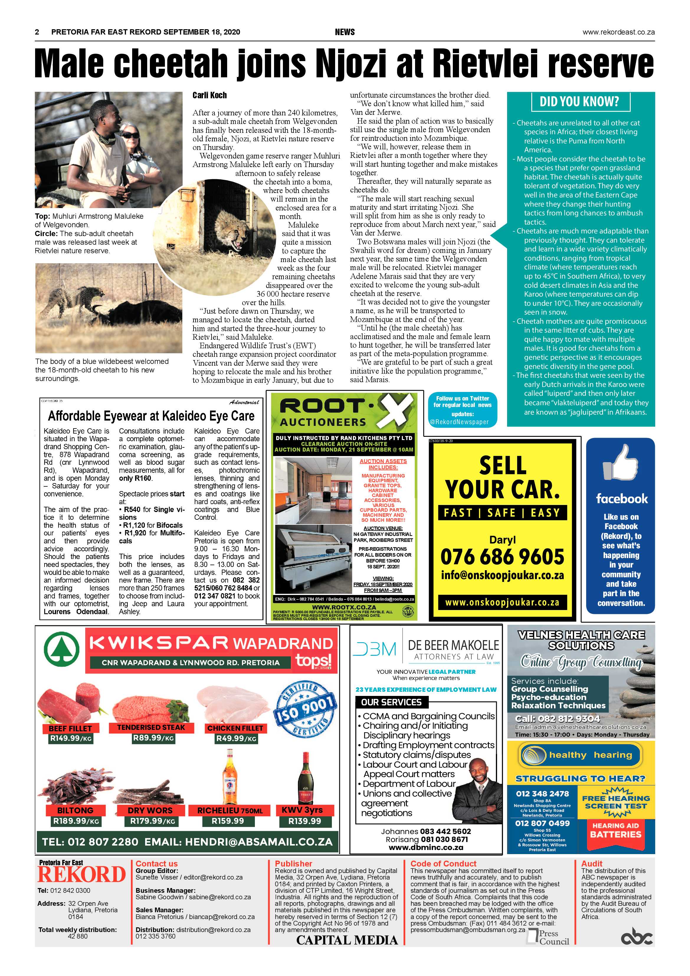 Rekord Far East 18 September 2020 page 2
