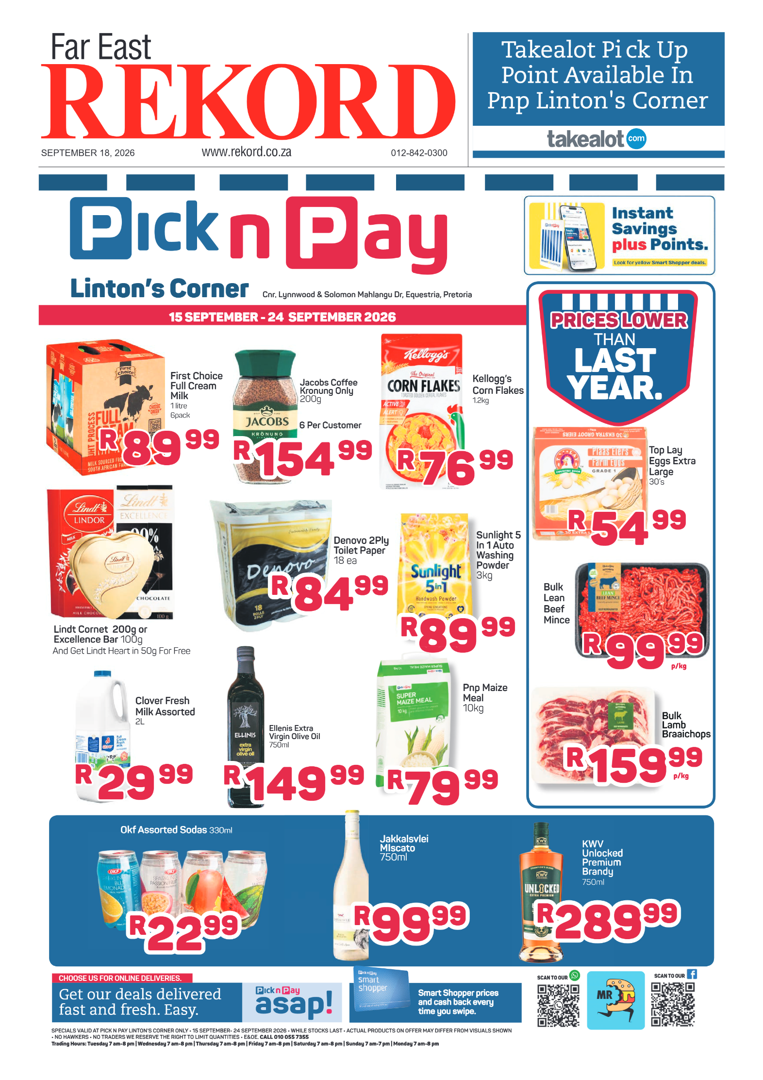 Rekord Far East 18 September 2026 page 1