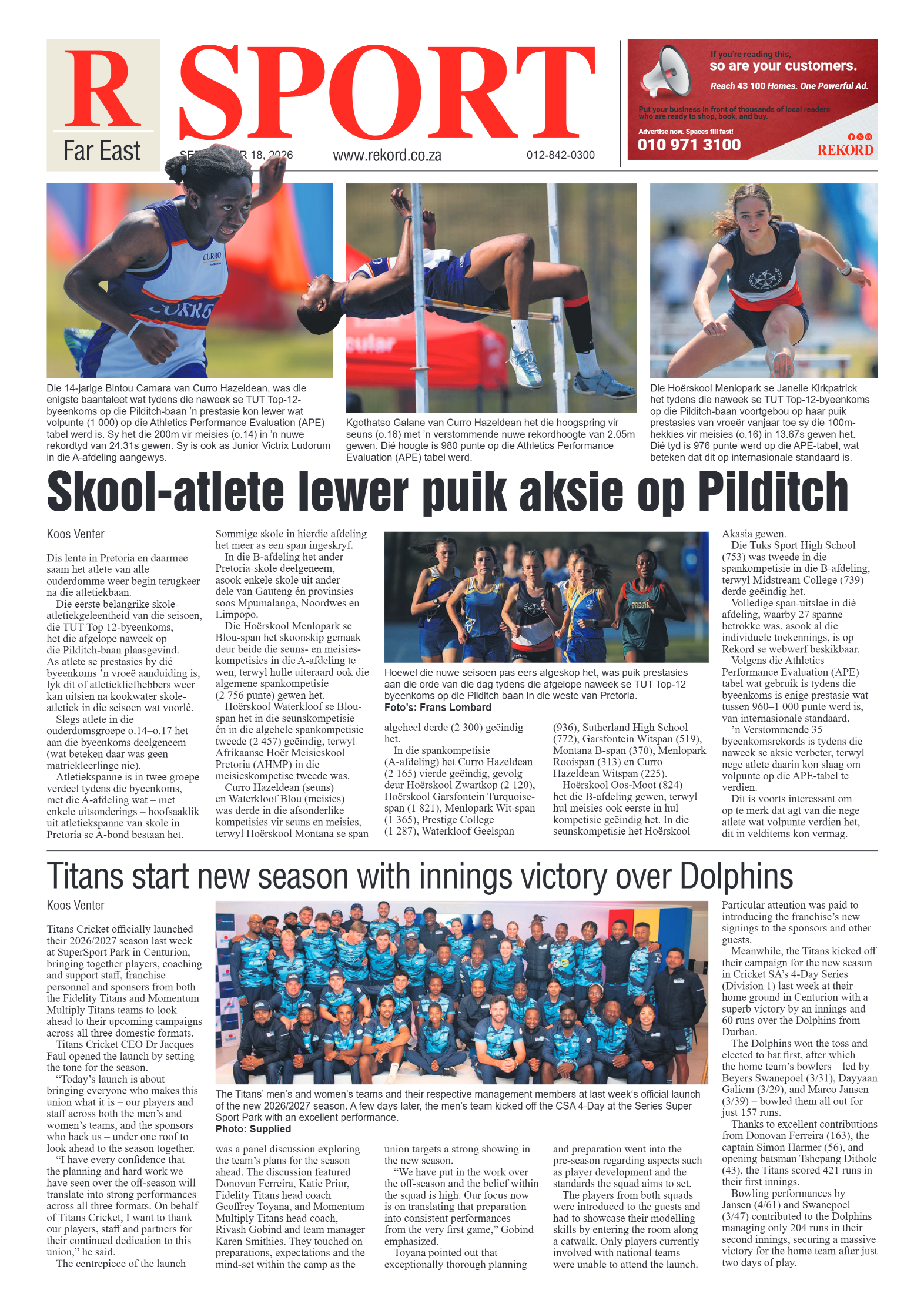 Rekord Far East 18 September 2026 page 10