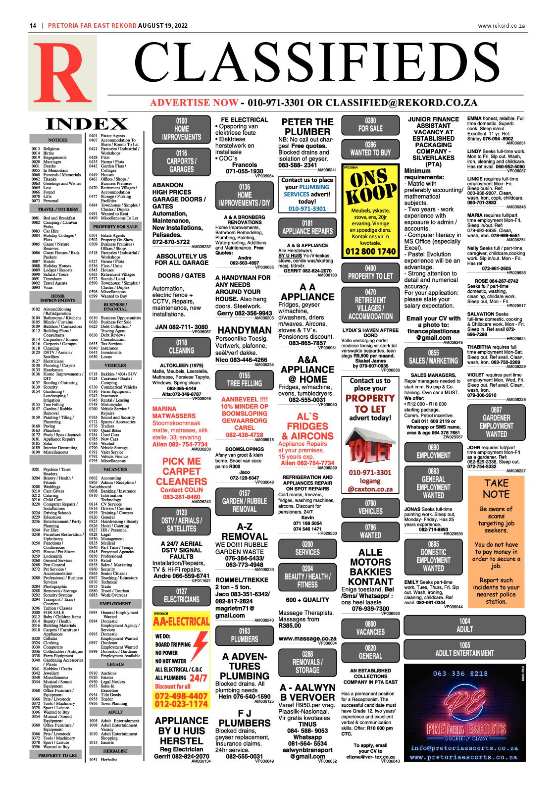 Rekord Far East 19 August 2022 page 14