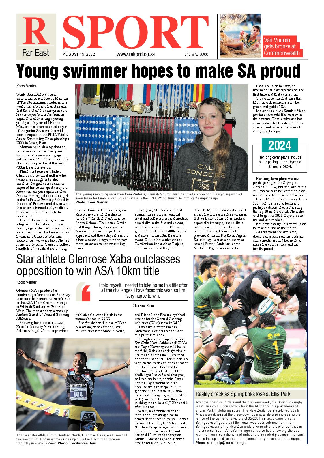 Rekord Far East 19 August 2022 page 16